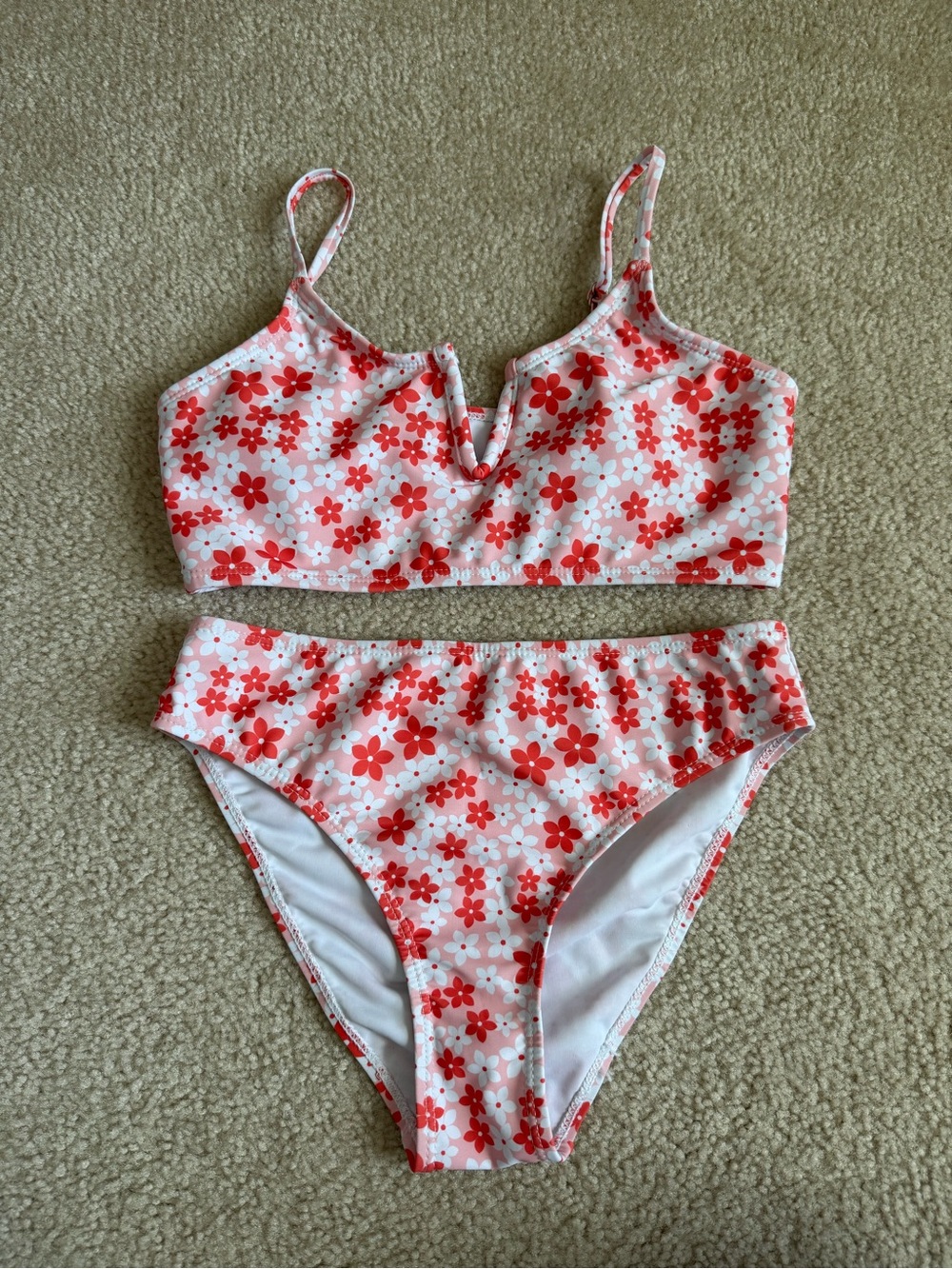 Girls Floral Bikini (12)
